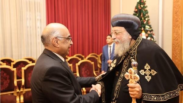 وزير العدل مع البابا