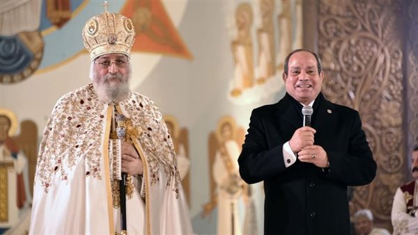 الرئيس السيسي والبابا