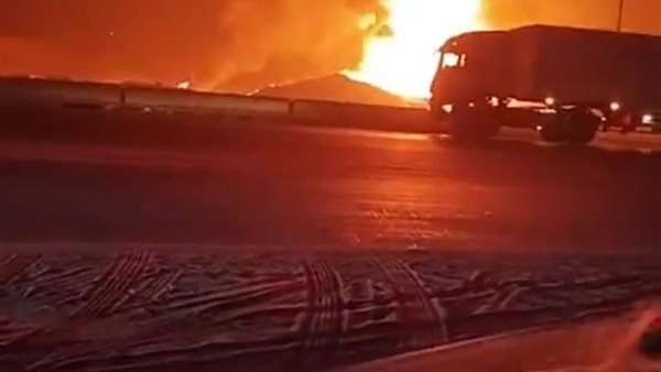  انفجار خط  غاز