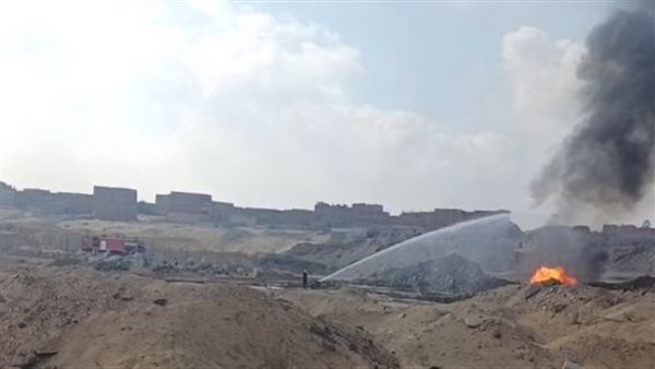 انفجار خط غاز الخانكة