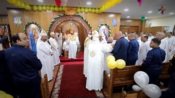 أثناء الاحتفال بالعيد