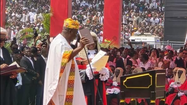 تنصيب الرئيس الغالي