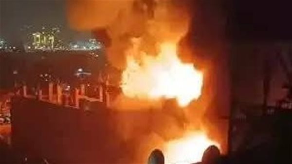 حريق منشية ناصر 