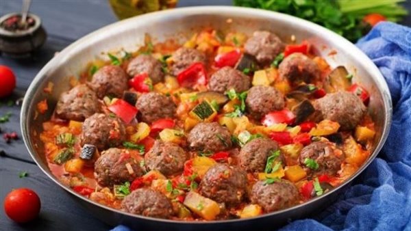 صينية الخضار بكرات