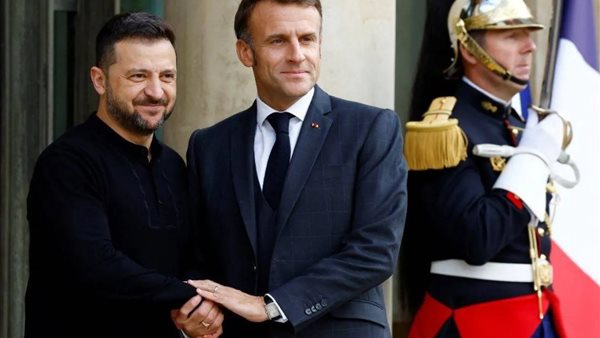 زيلينسكي وماكرون