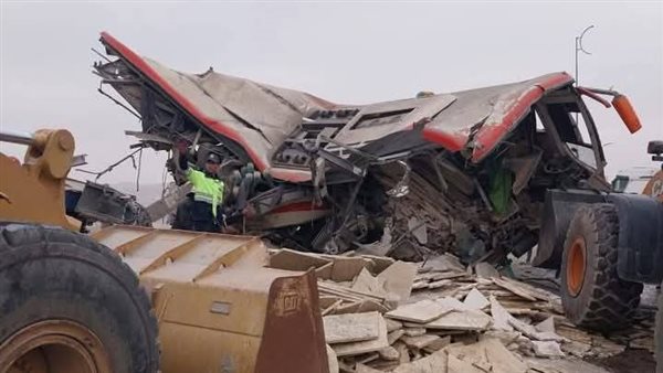 جانب من الحادث 