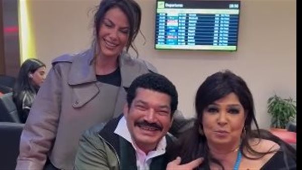 فيفي وباسم وصبا مبارك