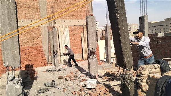  إزالة لأعمدة مخالفة