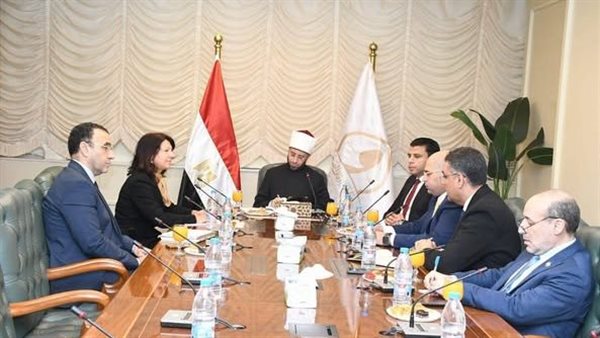 لقاء  وزير الأوقاف