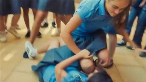 مشاجرة طالبات التجمع..