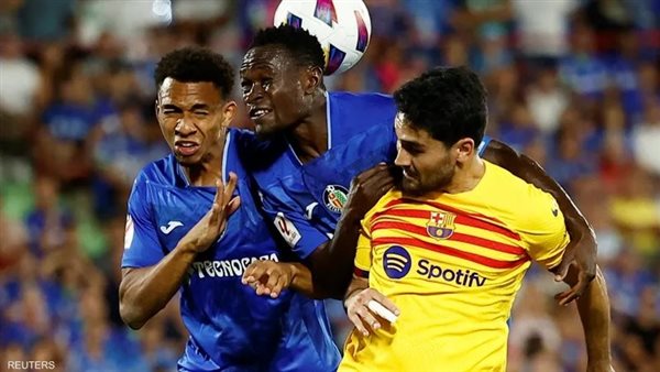 لقطة من المباراة