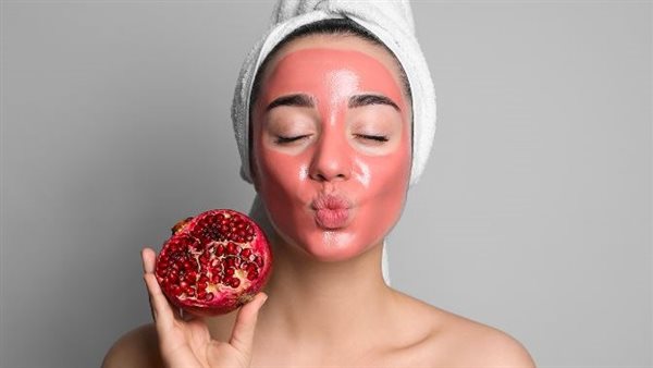  ماسكات قشر الرمان