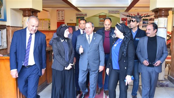 محافظ بورسعيد يتفقد