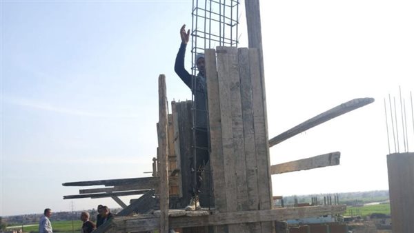 إزالة أعمدة خرسانية