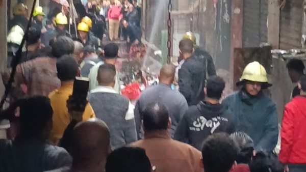 حريق العتبة 