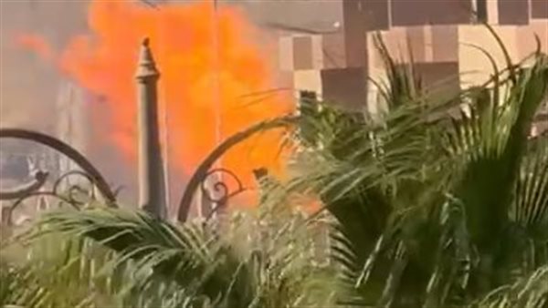 انفجار خط غاز