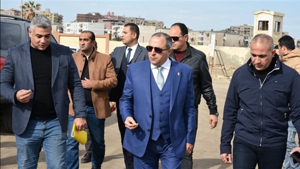 محافظ بورسعيد يتفقد
