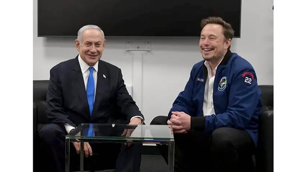 نتنياهو و إيلون ماسك