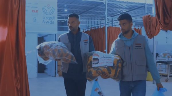 مساعدات مصرية لقطاع