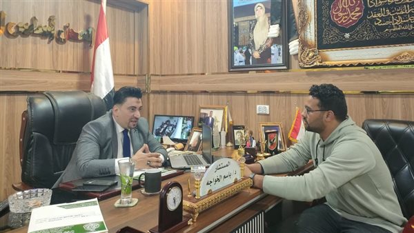 محرر مصر تايمز مع