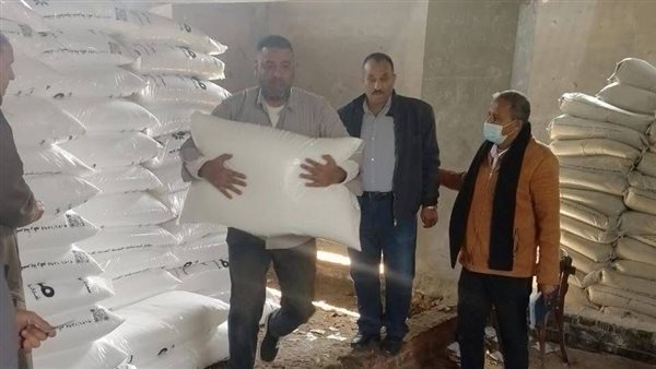 تسليم حصة الأسمدة