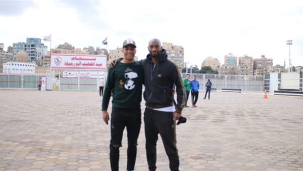 مصطفي محمد مع شيكابالا