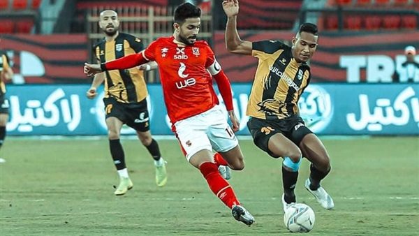 جانب من مباراة الاهلي