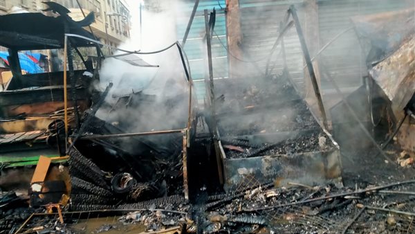 صورة من الحريق