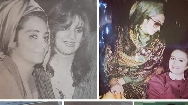 شهيرة وابنتها 