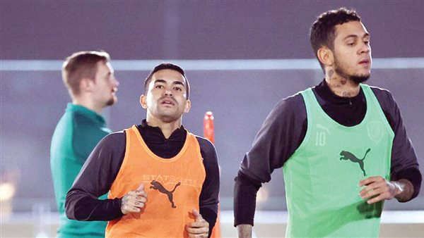 جانب من تدريبات الدحيل