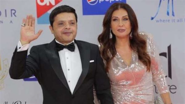 محمد هنيدي وزوجته