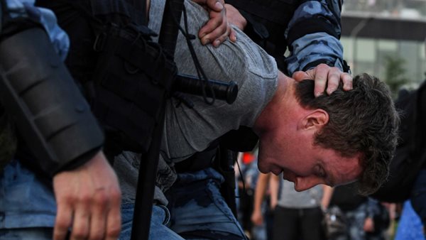 مظاهرات روسيا