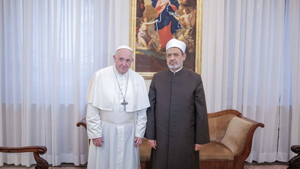 شيخ الأزهر وبابا