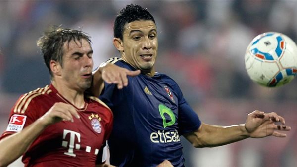 جانب من مباراة الأهلي