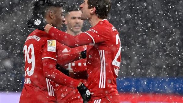 جانب من المباراة