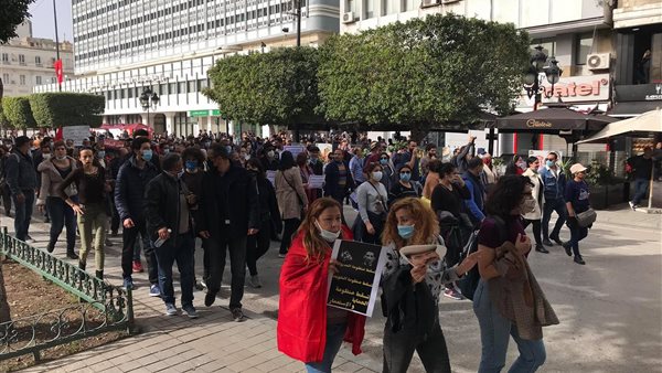 احتجاجات تونس