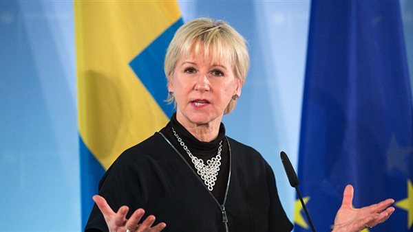 وزيرة الخارجية السويدية