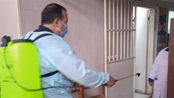 جانب من حملات الرش