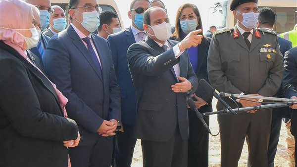 الرئيس أثناء زيارة