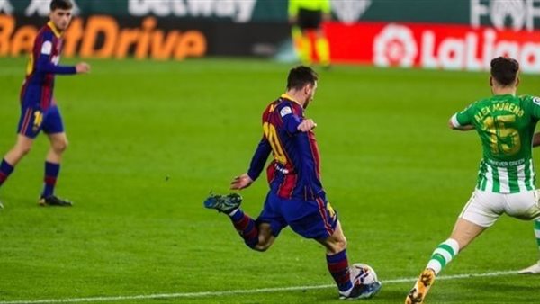 جانب من المباراة