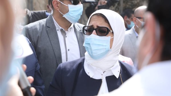 هالة زايد وزيرة الصحة