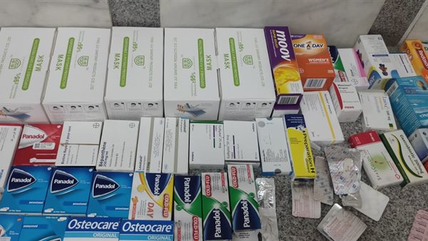 جانب من المضبوطات