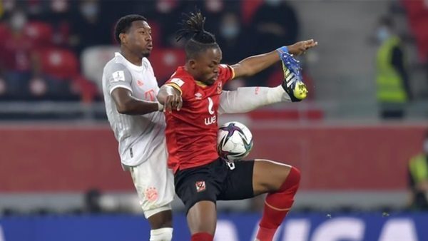 جانب من مباراة الأهلى