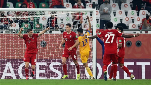 جانب من المباراة