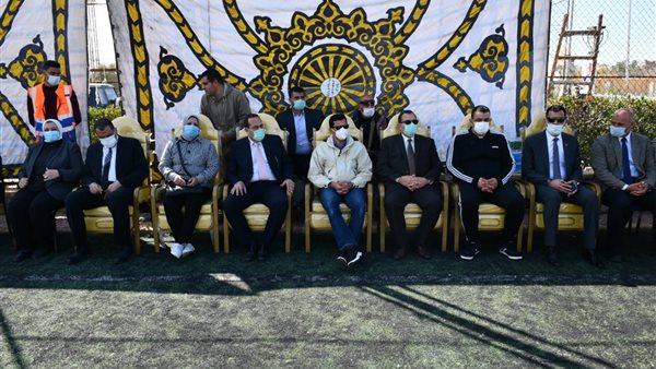 وزير الرياضة والمحافظ