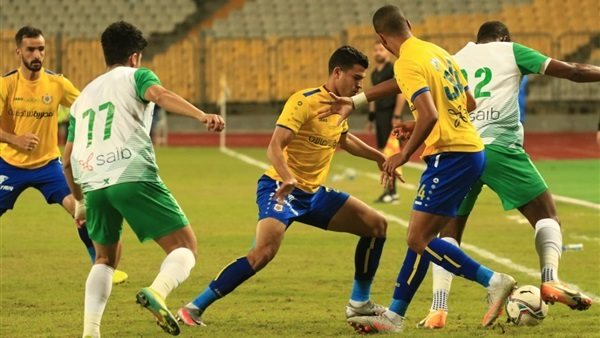 جانب من مباراة الاسماعيلي