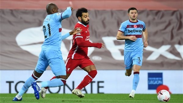 محمد صلاح فى مباراة