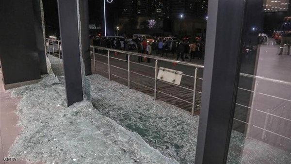 جانب من آثار الهجوم