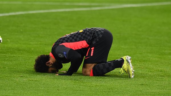 محمد صلاح في مباراة