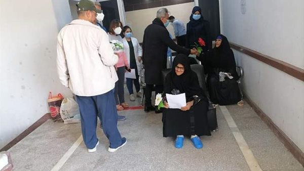 المستشفى تودع السيدة